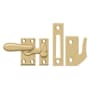 Deltana Medium 4 Piece Solid Brass Window Casement Fastener Brushed Brass