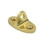 Deltana Contemporary Cabin Eye for Cabin Hooks Polished Brass