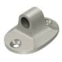 Deltana Replacement 1-1/2 Inch Solid Brass Eye for British Cabin Door Hooks Satin Nickel