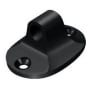 Deltana Replacement 1-1/2 Inch Solid Brass Eye for British Cabin Door Hooks Black