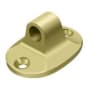 Deltana Replacement 1-1/2 Inch Solid Brass Eye for British Cabin Door Hooks Bright Brass