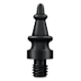 Deltana 5/16 Inch Diameter Steeple Tip Cabinet Hinge Final Black