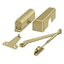 Deltana Aluminum Adjustable Size 1-4 Surface Mount Commercial Door Closer Gold