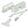 Deltana Aluminum Size 3 Surface Mount Commercial Door Closer White