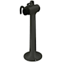 Deltana 8-3/4 Inch Floor Mounted Gooseneck Door Stop Black