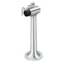 Deltana 8-3/4 Inch Floor Mounted Gooseneck Door Stop Polished Chrome