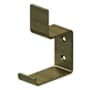 Deltana 2-5/8" Projection Heavy Duty Modern Utility Hook Antique Brass