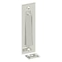 Deltana 4-5/8" Pocket Door Jamb Bolt Lock Polished Nickel
