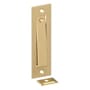 Deltana 4-5/8" Pocket Door Jamb Bolt Lock Brushed Brass