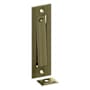 Deltana 4-5/8" Pocket Door Jamb Bolt Lock Antique Brass