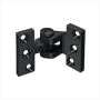Deltana 3-3/4" x 2-1/2" Solid Brass Intermediate Pivot Hinge - 10 Pack Paint Black