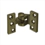 Deltana 3-3/4" x 2-1/2" Solid Brass Intermediate Pivot Hinge - 10 Pack Antique Brass