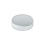 Deltana 1" Diameter Solid Brass Round Screw Covers Chrome