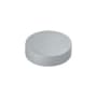 Deltana 1" Diameter Solid Brass Round Screw Covers Brushed Chrome