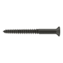 Deltana #12 x 2-1/2" Solid Brass Wood Screw - Single Oil Rubbed Bronze