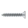 Deltana 1-1/4" #12 Steel Wood Screw - Sold In Singles Brushed Chrome