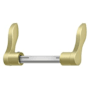 Deltana Solid Brass Storm Door Lever Set for SDML334 Polished Brass