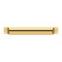 Deltana Shell 7-1/16 Inch Center to Center Cup Cabinet Pull Lifetime Brass