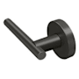 Deltana Mandeville Dummy Door Lever Set with Round Rose Oil Rubbed Bronze