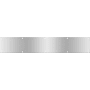 Deltana Commercial 6" x 34" Stainless Steel Kick Plate for Swinging Doors Polished Stainless Steel