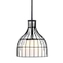 Designers Fountain Evensong 12" Wide Cage Pendant Matte Black
