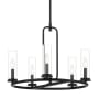 Designers Fountain Hudson Heights 5 Light 23" Wide Chandelier Matte Black