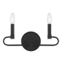 Designers Fountain Summit 2 Light 14" Wide Vanity Light Matte Black