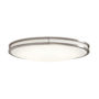 Designers Fountain 24" Wide Integrated LED Flush Mount Ceiling Fixture Brushed Nickel