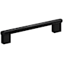 Design House Porter 3-3/4 Inch Center to Center Handle Cabinet Pull - Pack of 5 Matte Black