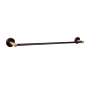 Design House Kelton 24" Towel Bar Matte Black/Satin Gold