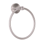 Design House Kelton 6" Wall Mounted Towel Ring Satin Nickel