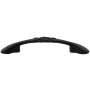 DesignPerfect Rustic Classic 3" (76 mm) Center to Center Celtic Weave Cabinet Handle / Drawer Pull Black
