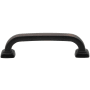 DesignPerfect Vintage Pack of (10) - 3-3/4" Center to Center Bold Block Arch Cabinet Handles / Drawer Pulls Brushed Oil Rubbed Bronze