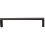 DesignPerfect Contemporary Pack of (10) - 5-1/16" Center to Center Sleek Square Cabinet Handles / Drawer Pulls Brushed Oil Rubbed Bronze