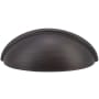 DesignPerfect Classic Pack of (25) - 3" Center to Center Farmhouse Cabinet Cup Handles / Drawer Cup Pulls Brushed Oil Rubbed Bronze