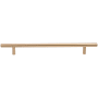 DesignPerfect Pack of (25) - 8-13/16" Center to Center Round Cabinet Bar Handles / Drawer Bar Pulls Champagne Bronze / Gold