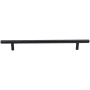 DesignPerfect Pack of (25) - 8-13/16" Center to Center Round Cabinet Bar Handles / Drawer Bar Pulls Brushed Oil Rubbed Bronze