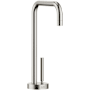 Dornbracht Meta Square 0.5 GPM Hot and Cold Water Dispenser with Thermally Insulated Spout and Lead Free Brushed Platinum