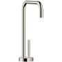 Dornbracht Meta Square 0.5 GPM Hot and Cold Water Dispenser with Thermally Insulated Spout and Lead Free Platinum