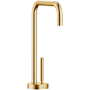 Dornbracht Meta Square 0.5 GPM Hot and Cold Water Dispenser with Thermally Insulated Spout and Lead Free Brushed Durabrass (23kt Gold)