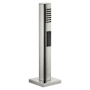 Dornbracht Kitchen Side Spray with Integrated Diverter and Square Flange Brushed Platinum