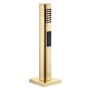 Dornbracht Kitchen Side Spray with Integrated Diverter and Square Flange Brushed Durabrass (23kt Gold)