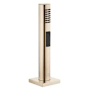Dornbracht Kitchen Side Spray with Integrated Diverter and Square Flange Brushed Champagne (22kt Gold)