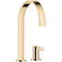 Dornbracht Mem 1.5 GPM Standard Kitchen Faucet with Swivel Spout and Cartridge Durabrass (23KT Gold)