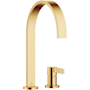 Dornbracht Mem 1.5 GPM Standard Kitchen Faucet with Swivel Spout and Cartridge Brushed Durabrass (23kt Gold)