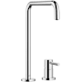 Dornbracht Meta Square 1.5 GPM Standard Kitchen Faucet with Swivel Spout and Cartridge Chrome