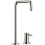 Dornbracht Meta Square 1.5 GPM Standard Kitchen Faucet with Swivel Spout and Cartridge Brushed Platinum