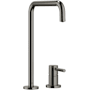 Dornbracht Meta Square 1.5 GPM Standard Kitchen Faucet with Swivel Spout and Cartridge Brushed Dark Platinum