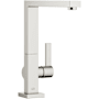 Dornbracht Lot 1.5 GPM Single Hole Kitchen Faucet with Swivel Spout and Cartridge Brushed Platinum