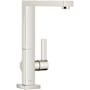 Dornbracht Lot 1.5 GPM Single Hole Kitchen Faucet with Swivel Spout and Cartridge Platinum